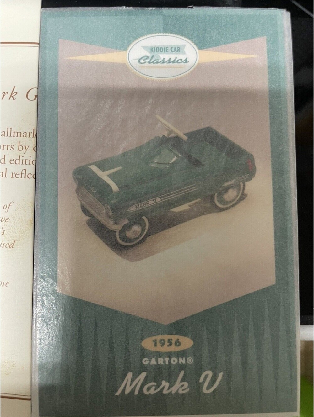 Hallmark Kiddie Car Classics 1956 Garton Mark V Limited Edition New in Box - Picture 5 of 6